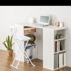 机　収納棚セットの画像