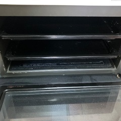 訳あり⭐︎鉄板2枚付！シャープ　オーブンレンジ　RE-SS26B-W2段焼きの画像