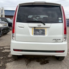 【支払総額9.8万円】激安ムーヴカスタム4WD 車検令和9年4月 AA評価4点 修復歴なし 機関良好 内装良好 フルセグTV BTオーディオ ワンオーナー 禁煙車！の画像