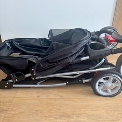 折りたたみOK 犬猫バギーカートの画像