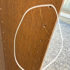 12/29までこげ茶色大きめ本棚の画像