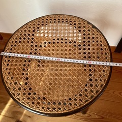 ⭕️籐のスツール★ラタンの椅子の画像