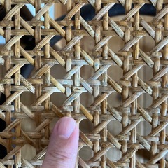 ⭕️籐のスツール★ラタンの椅子の画像