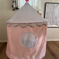 女の子用　テントの画像