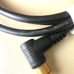 FUJI  PARTS 75Ω COAXIAL  CABLE FOR DIGITAL  S4CFBの画像