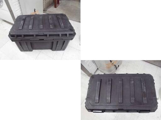 ② OVERLAND SPEC OUTDOORS Rugged box ツールボックス ハードケース 90L ブラック オーバーランド スペック アウトドアーズ アウトドア キャンプ 苫小牧西店 ② OVERLAND SPEC OUTDOORS Rugged box ツールボックス ハードケース