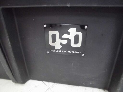 ② OVERLAND SPEC OUTDOORS Rugged box ツールボックス ハードケース 90L ブラック オーバーランド スペック アウトドアーズ アウトドア キャンプ 苫小牧西店 ② OVERLAND SPEC OUTDOORS Rugged box ツールボックス ハードケース