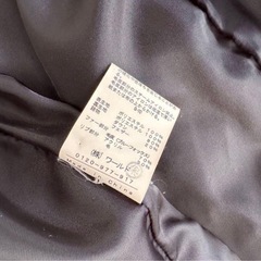 女性美品 INDIVI ロングダウンコート 36 ブラックの画像