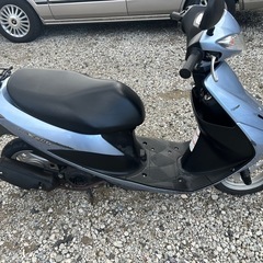 奈良発　スズキ アドレスV50G 実働 バッテリー新品 SUZUKI アドレス Address 原付 バイク 水色 4サイクル 中古車 現状販売 の画像