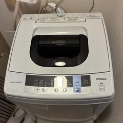 日立全自動洗濯機型式NW-50Cの画像
