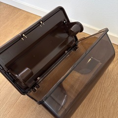 ◾️名古屋市熱田区大宝◾️キッチンペーパーホルダーマグネット＆吸盤ブラウンの画像