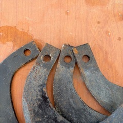 耕運機の爪・未使用品３本の画像