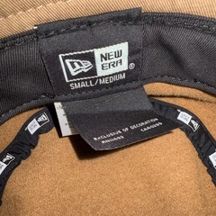 ニューエラ 冬の帽子 美品　大人 スモールサイズの画像