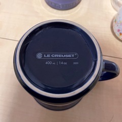 ル・クルーゼ　マグカップ　ペアの画像