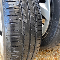 トヨタ　アクア　タイヤ　セットの画像
