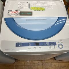 リサイクルショップどりーむ鹿大前店　No.2497　洗濯機　2015年製　シャープ　お手頃価格🎵の画像