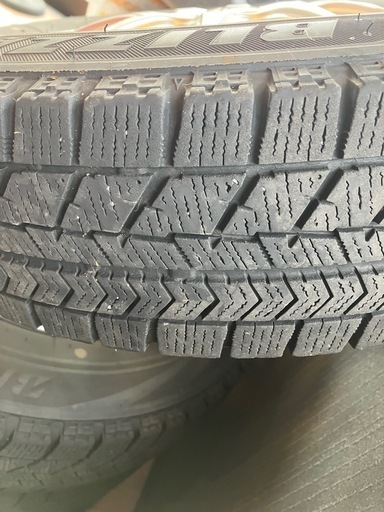 145/80R13スタッドレスタイヤ　社外アルミ付

