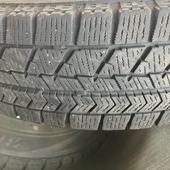 145/80R13スタッドレスタイヤ　社外アルミ付
の画像