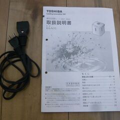 【取説あり】東芝製加湿器（ヒーター加熱式）KA-N35　白の画像