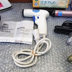 家電・雑貨等 纏めて ヘアアイロン・スキカット・電動ドライバー等 11点セット　動作未確認の画像