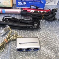 家電・雑貨等 纏めて ヘアアイロン・スキカット・電動ドライバー等 11点セット　動作未確認の画像