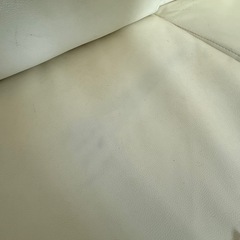 【本日取りにこれる方限定】3人がけソファー（アイボリー）の画像