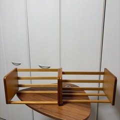 折りたたみ式 木製 本棚（無料）の画像