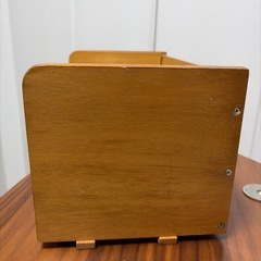 折りたたみ式 木製 本棚（無料）の画像