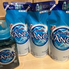 新品　ナノックス　洗剤　4点の画像