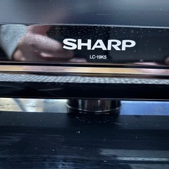 シャープ　　テレビ　19型の画像