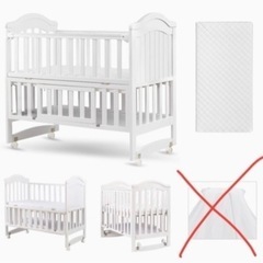 ベビーベッドの画像