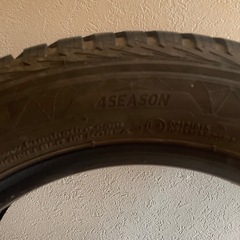 バリ山　155/65R14 クムホSILUS オールシーズンタイヤ2本セットの画像