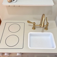 【1月末までに取りに来られる方のみ】木製おままごとキッチンの画像