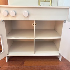 【1月末までに取りに来られる方のみ】木製おままごとキッチンの画像