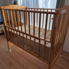 ベビーベッド　無料で譲ります！の画像