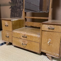 【ヴィンテージ】化粧台の画像