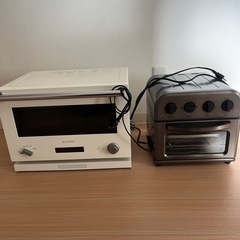 オーブントースター&オーブンレンジのセットの画像