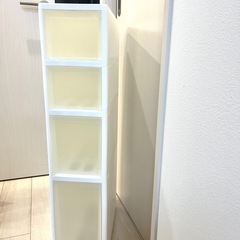 ニトリ　スリム　収納の画像