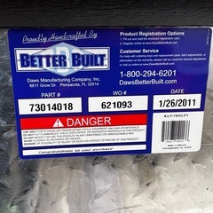 格安！KOBALTアルミツールボックス　ピックアップトラックの画像