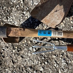 園芸用　クア、スコップ、熊手の画像