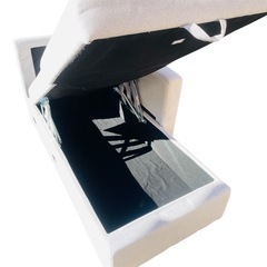 【12/28限定価格】  カウチソファーベッド　収納付きの画像