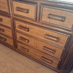 籐の家具の画像