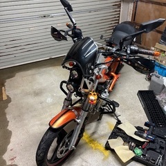 ザックス マダススパイダー125カスタム実働の画像