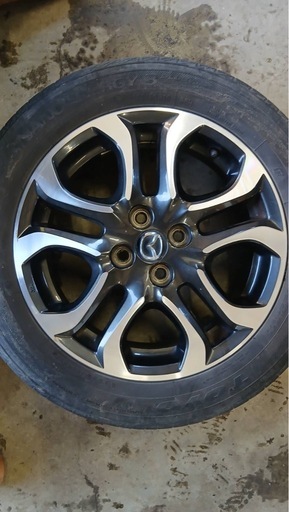 185/60R16 2017年製タイヤホイールセット　デミオ外し