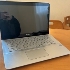 タッチパネルノートパソコン　VAIO Fit 14の画像