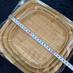 ⭕️未使用★竹ザル３個セットの画像