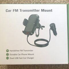 Bluetoothカーアダプター FM トランスミッター TypeC 高速充電付の画像