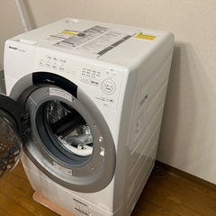 シャープ　SHARP ドラム式洗濯乾燥機 ES-S7H-CL 展示品　の画像