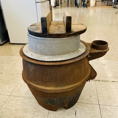 【ジモティー割引で最大15％OFF⭐️】【ジャンク品】鉄製羽釜 レトロ品の画像