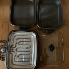 ホットプレート　焼肉プレートつきの画像
